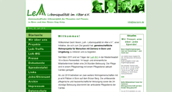 Desktop Screenshot of lea-bonn.de