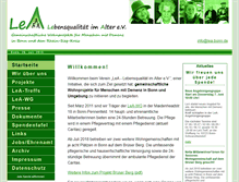 Tablet Screenshot of lea-bonn.de